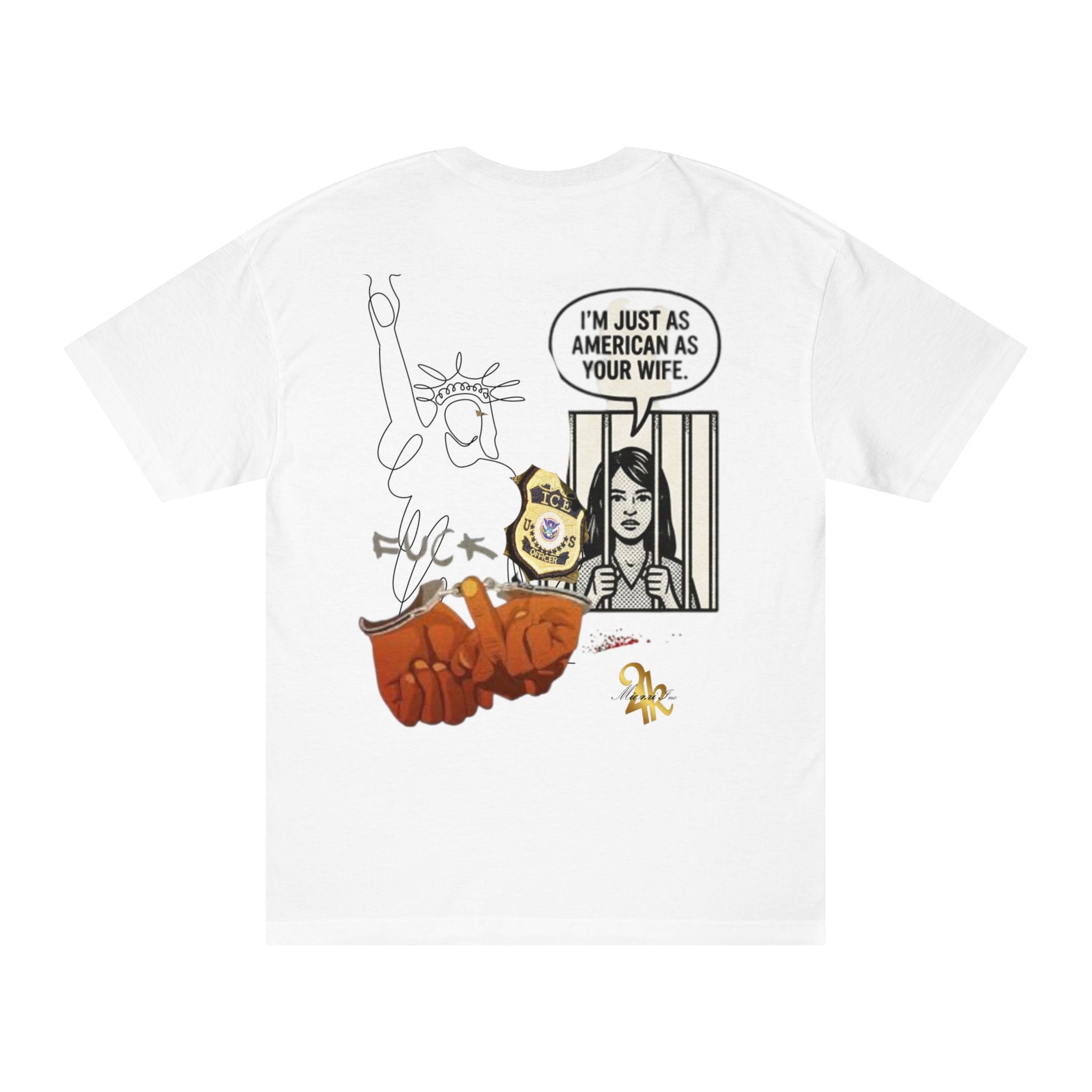 ICE meltdown Graphic Protest Tee — “Fuck Trump” Political Statement T-Shirt