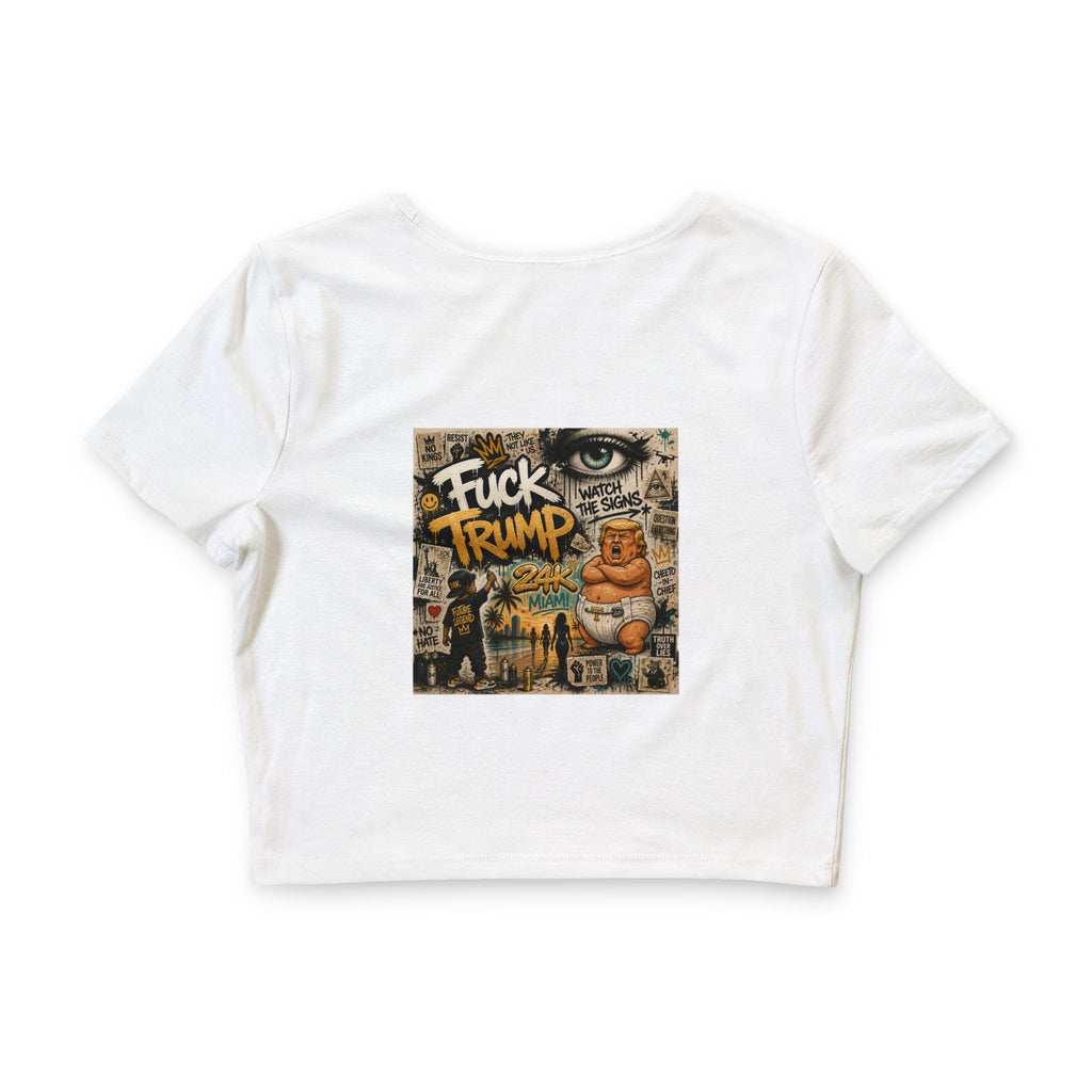 Women’s Poly-Cotton Crop Tee