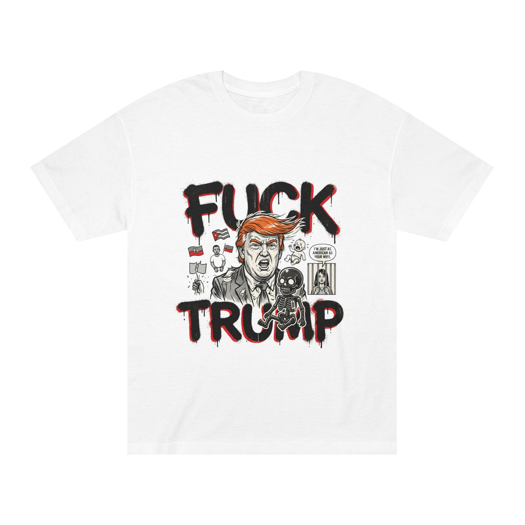 ICE meltdown Graphic Protest Tee — “Fuck Trump” Political Statement T-Shirt