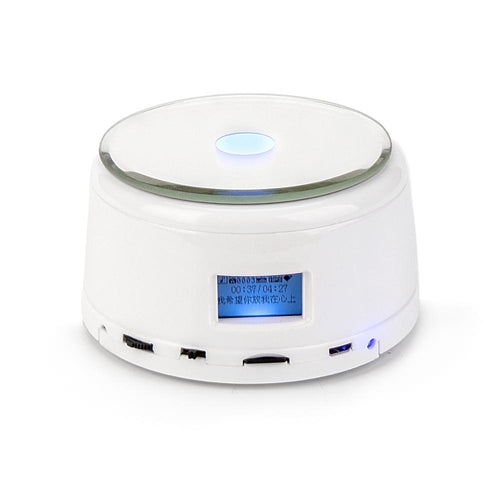 CrystalTune™ – Custom 3D Crystal Lamp with Bluetooth Music & LED Light