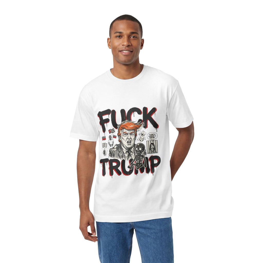 ICE meltdown Graphic Protest Tee — “Fuck Trump” Political Statement T-Shirt
