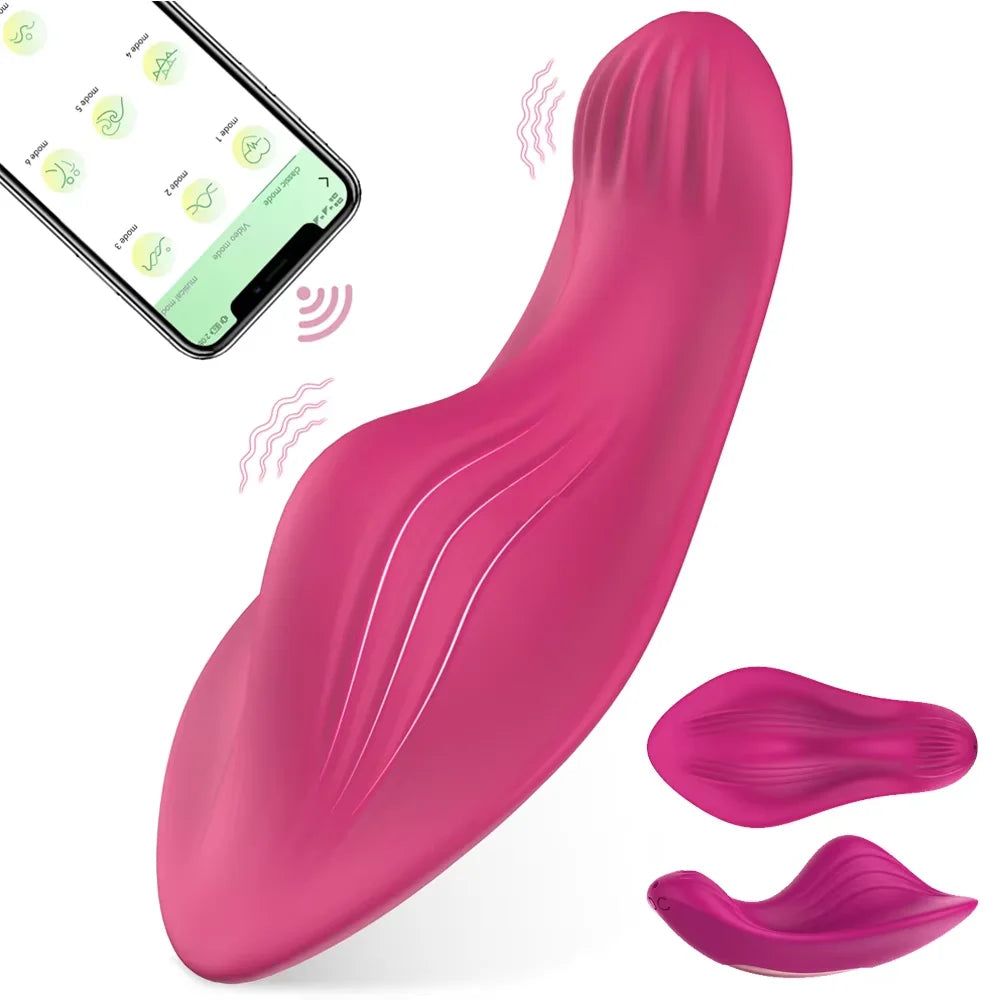Wearable Bluetooth APP Vibrator for Women Wireless Remote Control Vibrating Egg Clitoris Stimulator Female Sex Toys for Couples