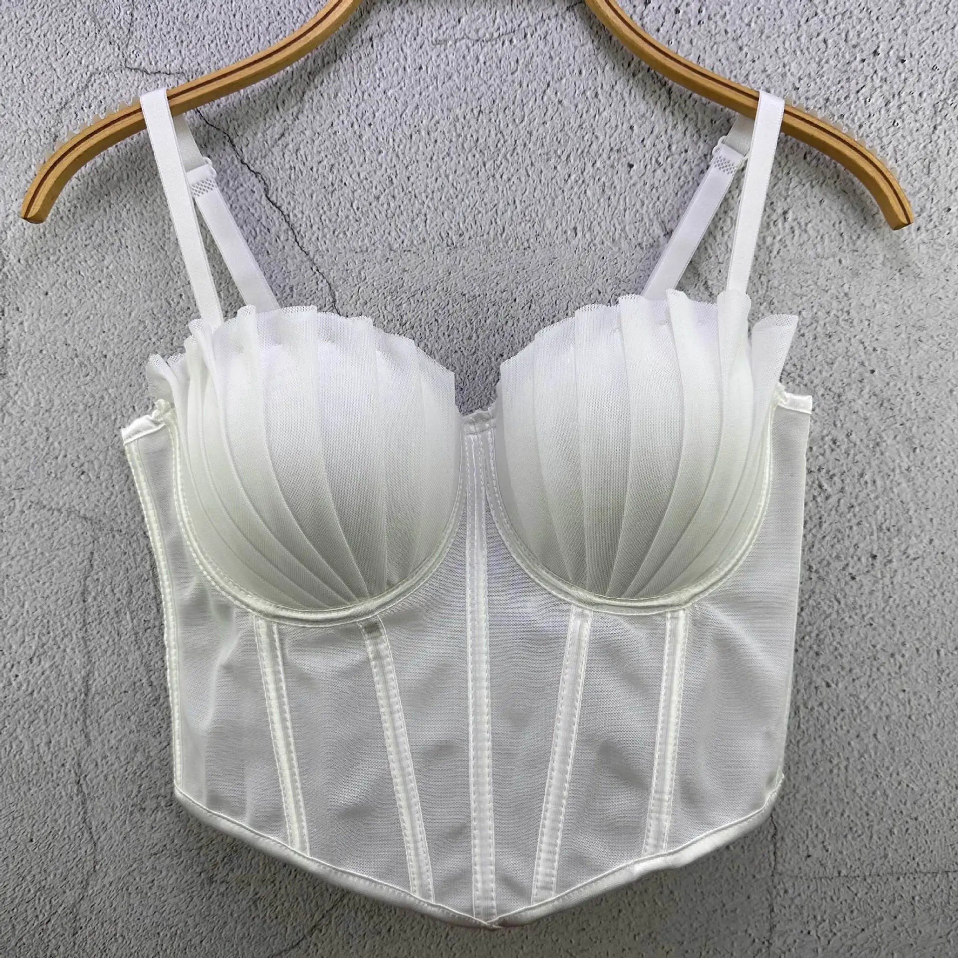 Y2k Top Women Clothing Sexy Tops Camis Tees Fashion Clothes Corset Streetwear Party Club Underwear Bustiers Slimming Lingerie